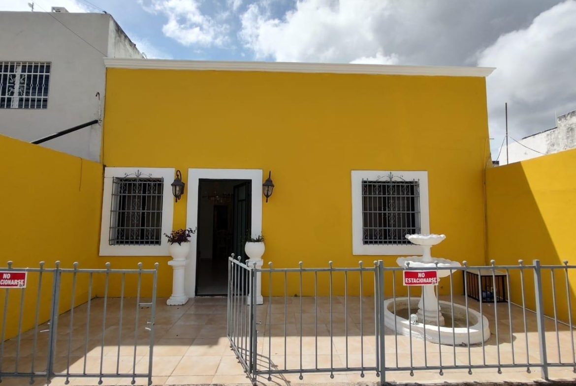 Casa en Venta en Mérida Centro - HERMOSA CASA SOLA PLANTA AMUEBLADA EN VENTA MERIDA