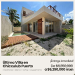 Casa en Venta en Chicxulub Puerto - ULTIMA VILLA A 300M DEL MAR EN VENTA MERIDA CHICXULUB (GVC-2421)
