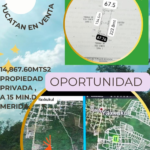 Terreno en Venta en Yaxkukul - EXCELENTE TERRENO EN  VENTA MERIDA