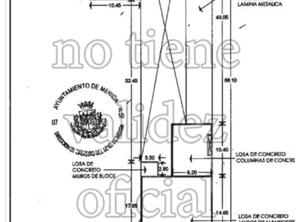 Estacionamiento en Venta en Mérida Centro - TERRENO EN VENTA MERIDA