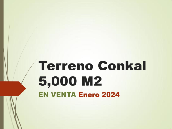 Terreno en Venta en Conkal - TERRENO AMPLIO EN VENTA MERIDA